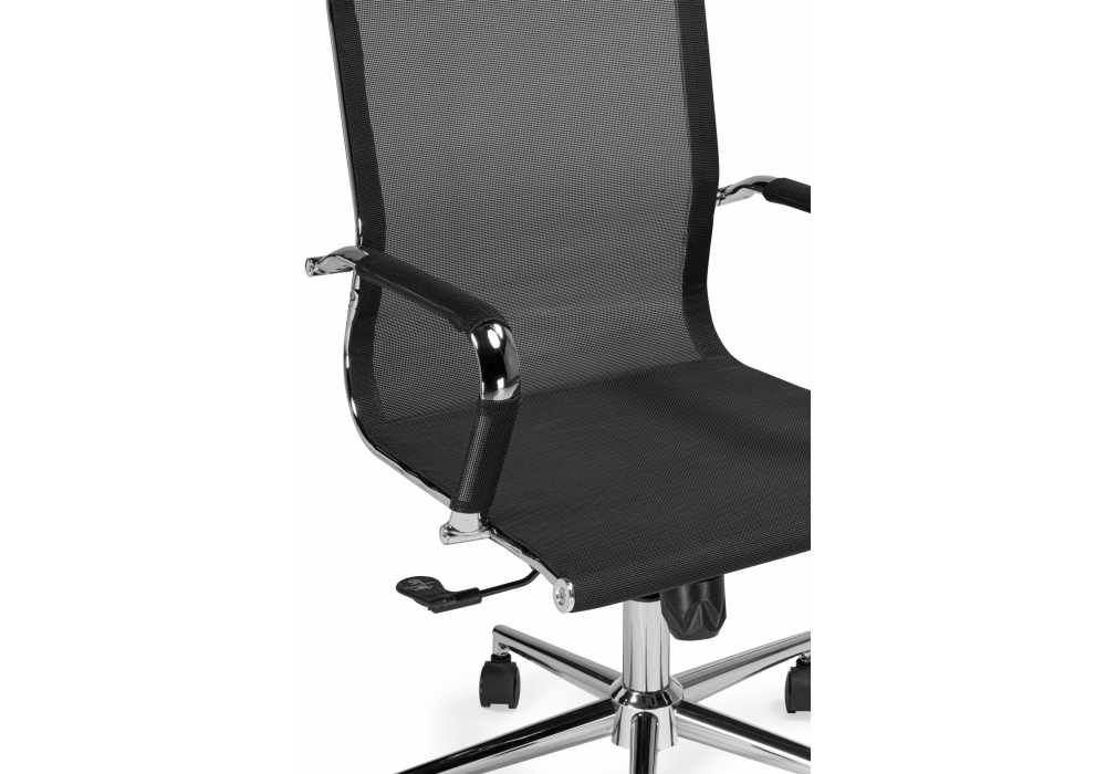 Компьютерное кресло Reus сетка черный / хром