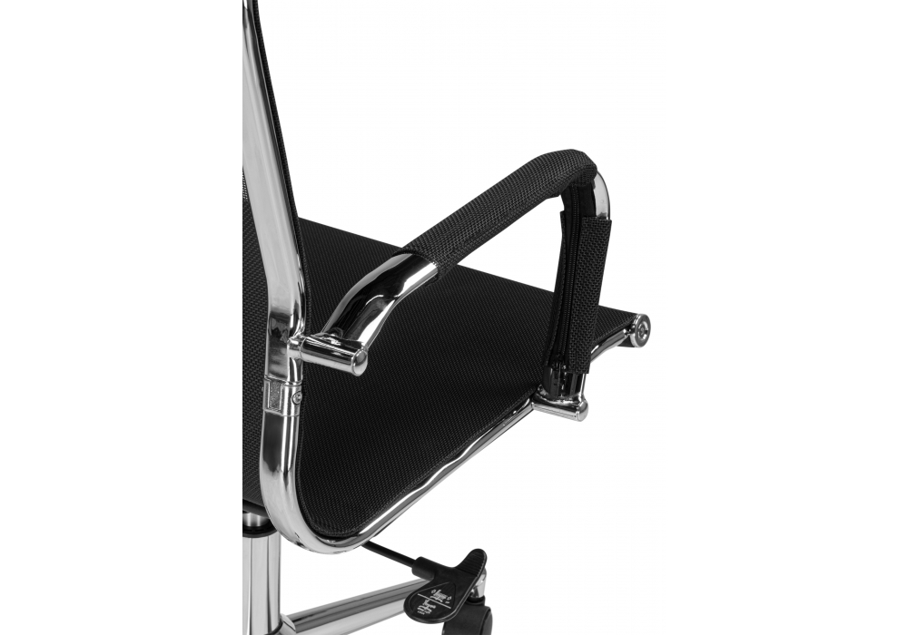 Компьютерное кресло Reus сетка черный / хром