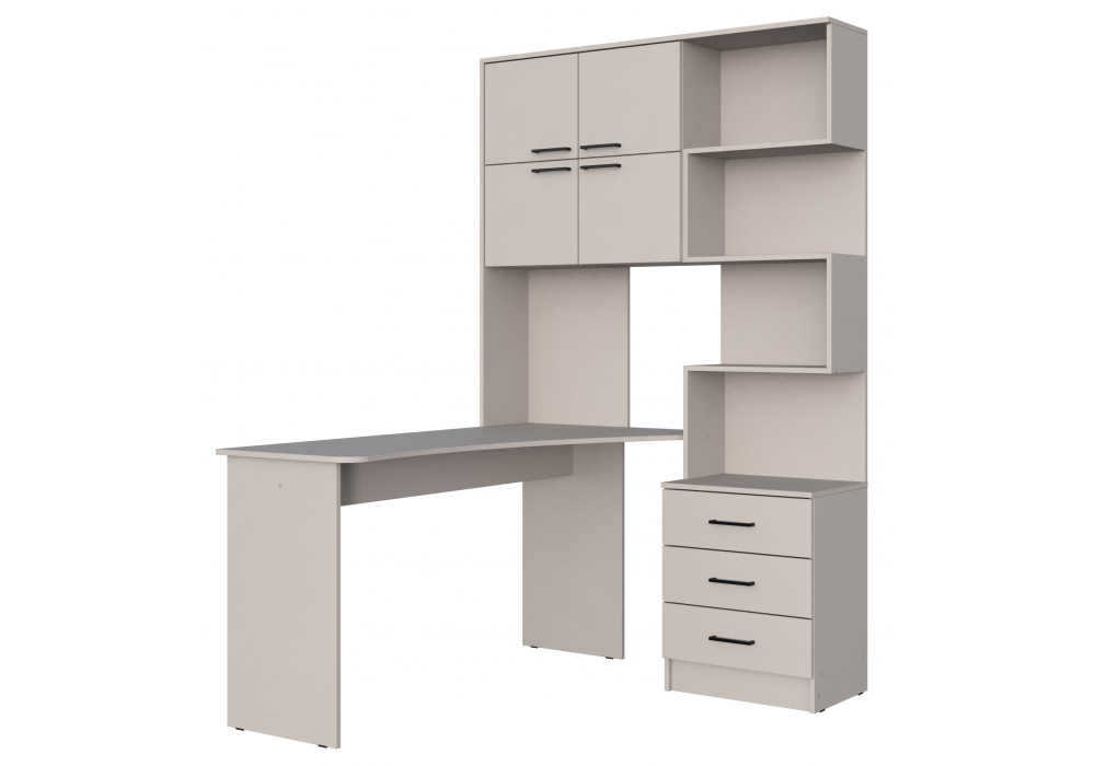 Компьютерный стол Эльброни левый кашемир