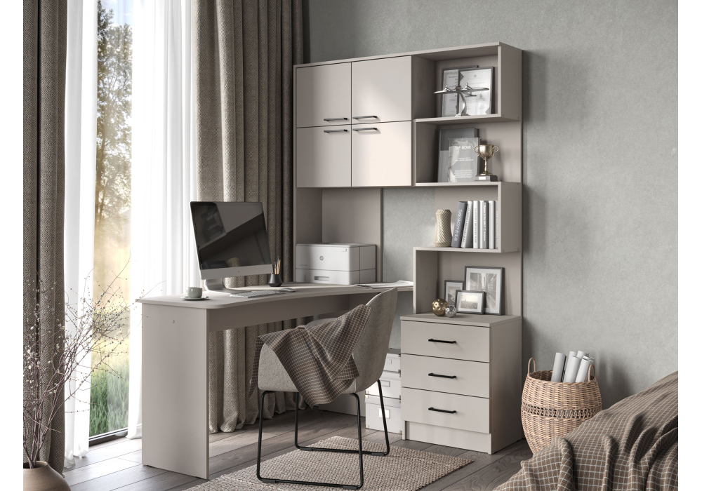 Компьютерный стол Эльброни левый кашемир