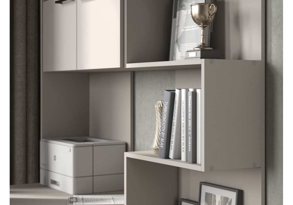 Компьютерный стол Эльброни левый кашемир