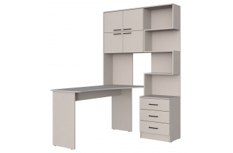 Компьютерный стол Эльброни левый кашемир