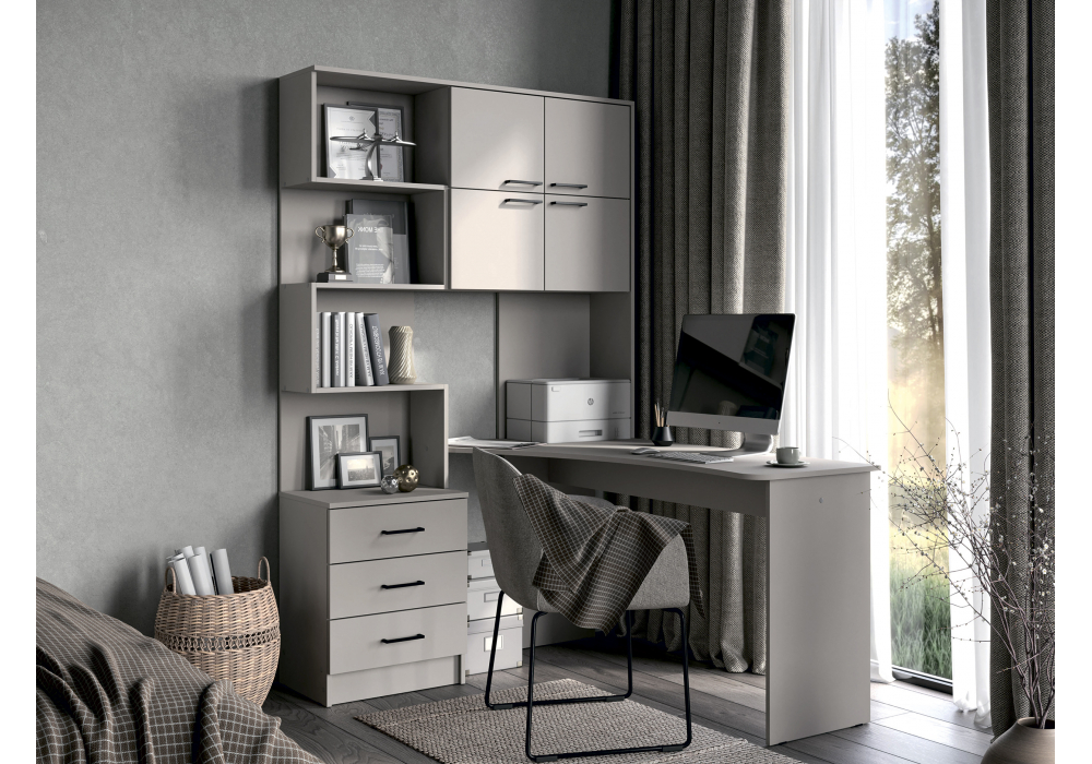 Компьютерный стол Эльброни правый кашемир