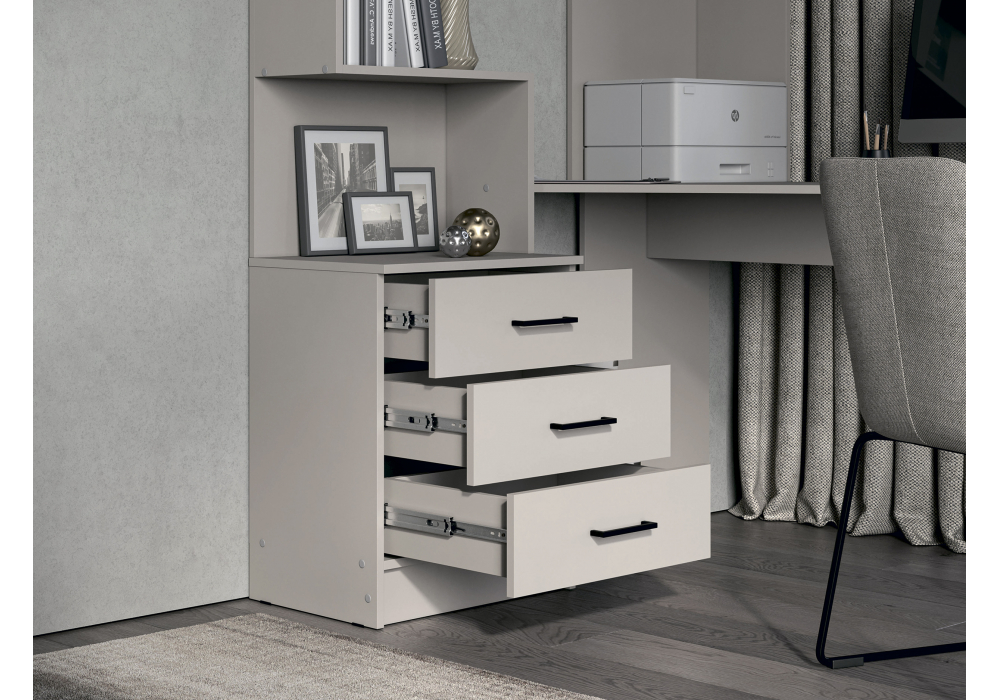 Компьютерный стол Эльброни правый кашемир