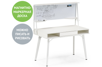 Письменный стол Битти Лофт 116х60х75 дуб вотан / черный матовый