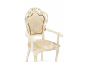 Кресло Bronte муса перламутр молочный / патина
