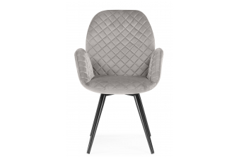 Стул на металлокаркасе Чилли бежевый / белый