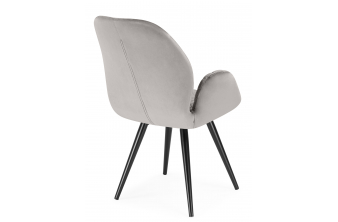 Стул на металлокаркасе Чилли бежевый / белый