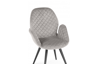 Стул на металлокаркасе Чилли бежевый / белый