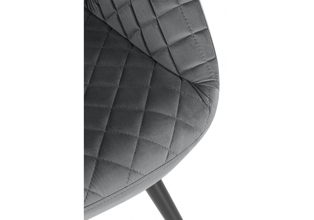 Кресло Муат поворотное графитовый / черный