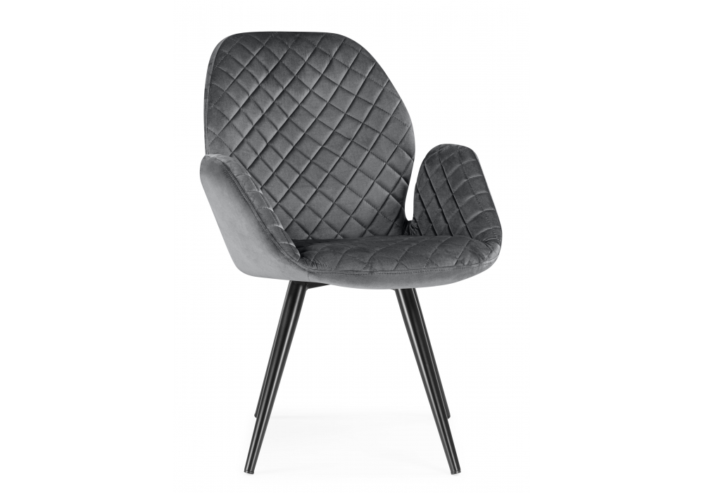 Кресло Муат поворотное графитовый / черный