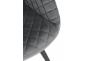 Кресло Муат поворотное графитовый / черный
