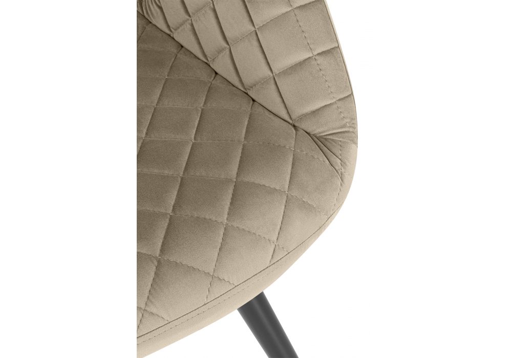 Кресло Муат поворотное светло-коричневый / черный