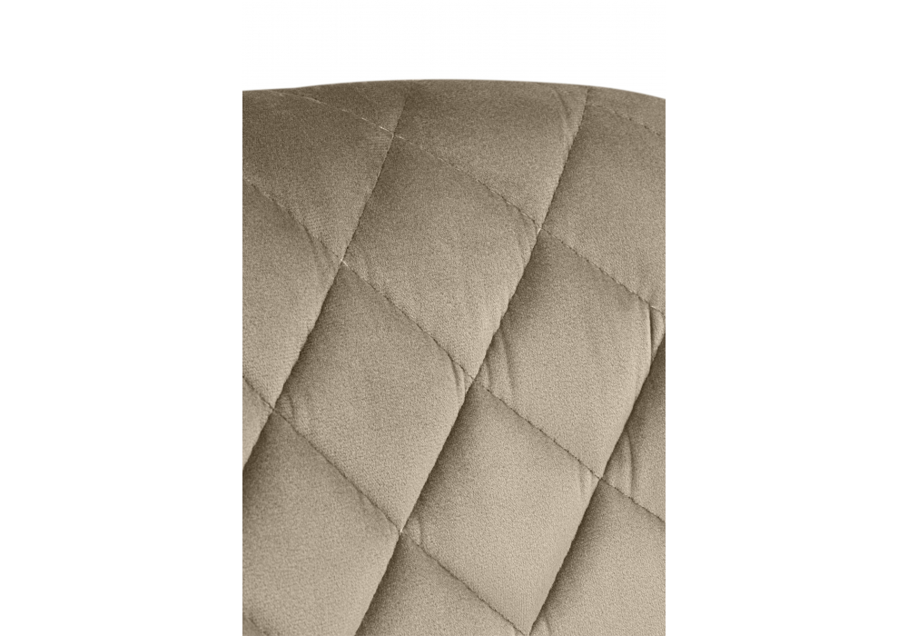 Кресло Муат поворотное светло-коричневый / черный