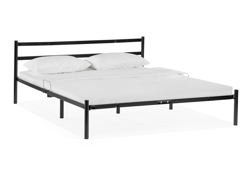 Двуспальная кровать Фади 160х200 черная