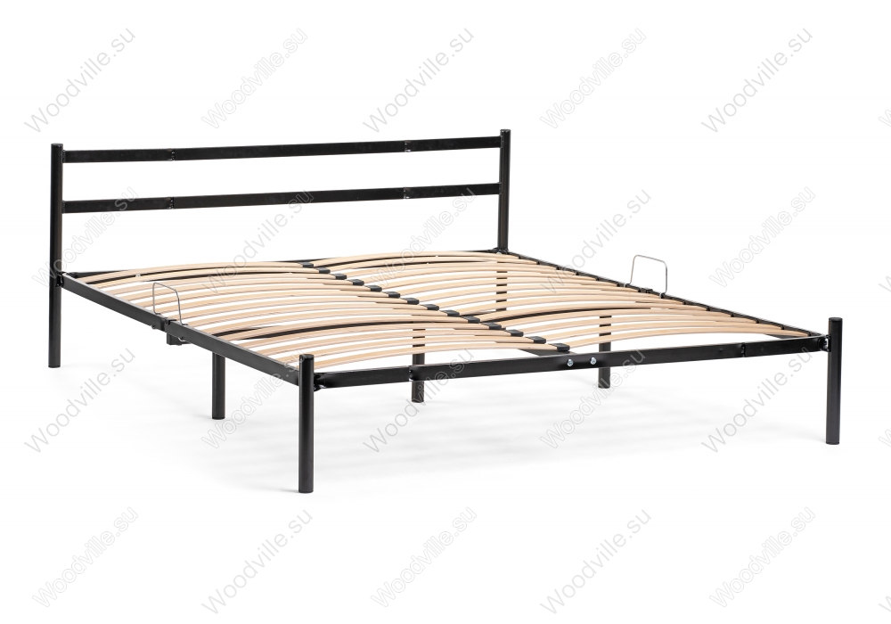 Двуспальная кровать Фади 04 160х200 черная