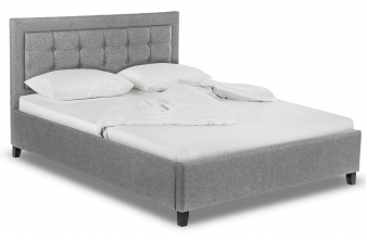 Кровать двуспальная Ameli 160х200 grey