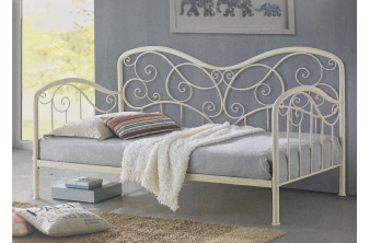 Кровать Inga 90 х 200 см glossy ivory