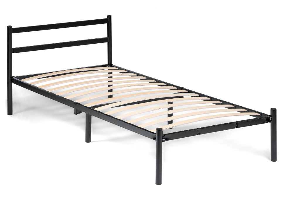 Односпальная кровать Фади 90х200 черная