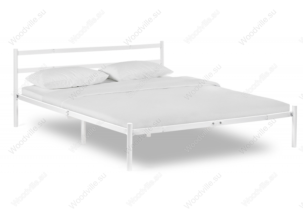 Полутораспальная кровать Фади 04 140х200 белая