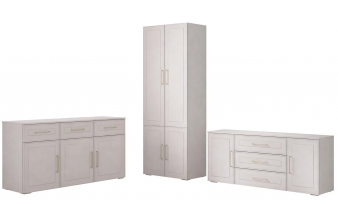 Модульная гостиная Мотру кашемир / шампань комплектация 2