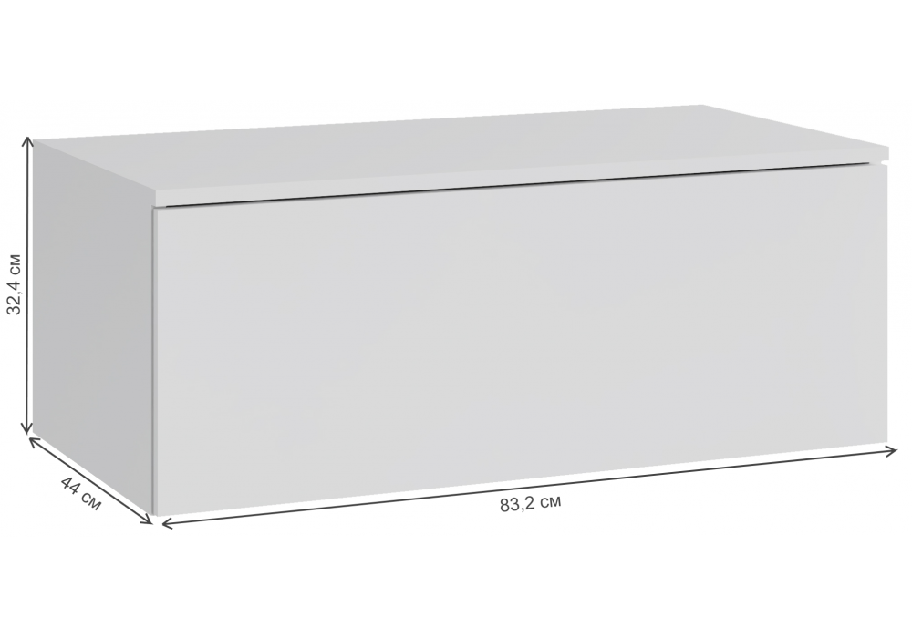 Модульная прихожая Роут белый комплектация 1