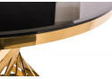 Обеденная группа Аган black / gold