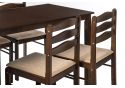 Обеденная группа Starter (стол и 4 стула) oak / beige