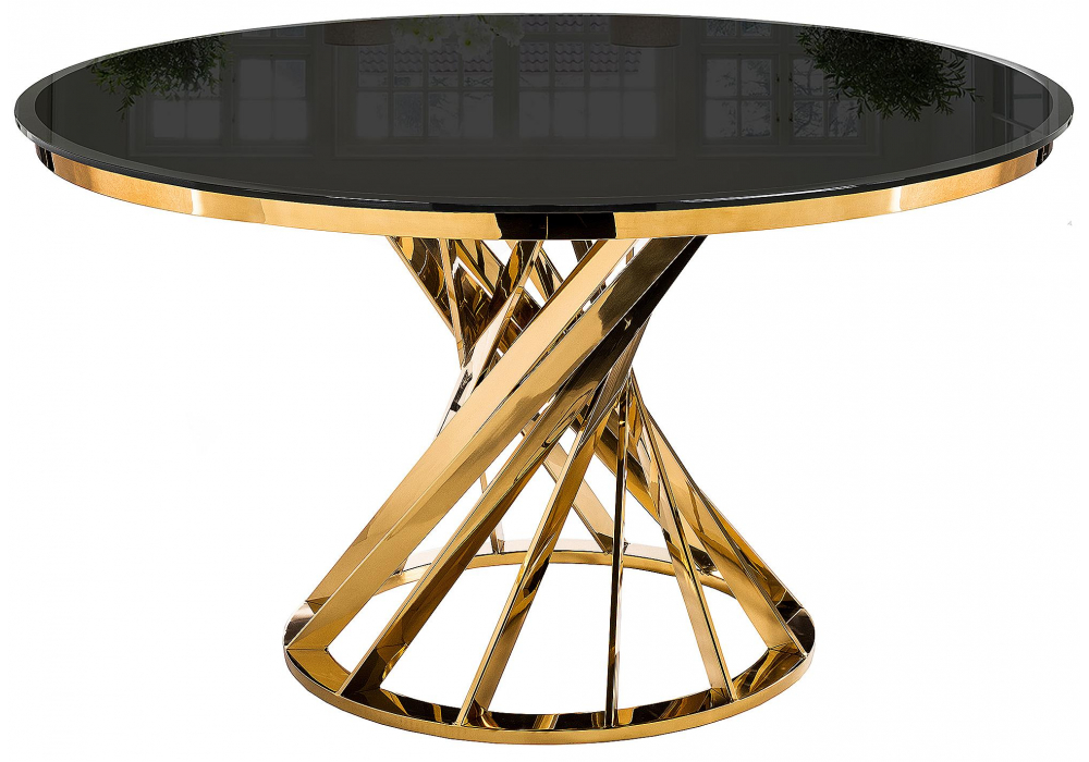 Обеденная группа Вандер black / gold