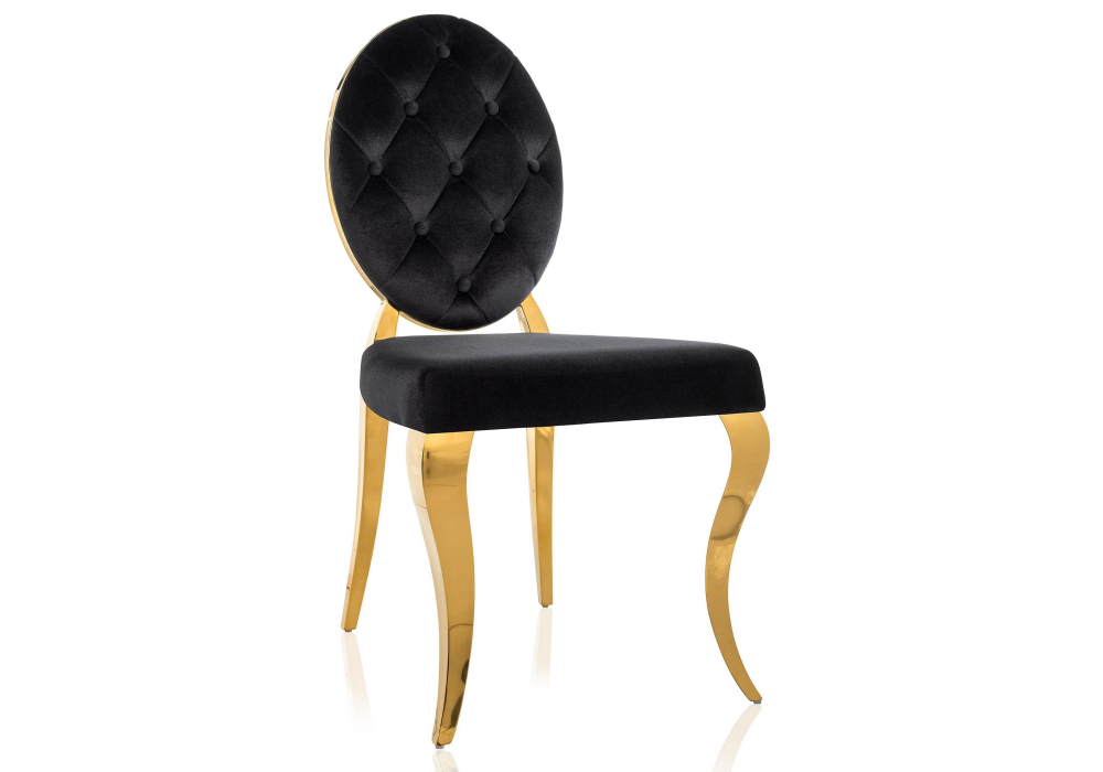 Обеденная группа Вандер black / gold