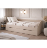 Односпальная кровать Эриол 90x200 кашемир