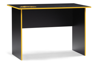Письменный стол Эрмтрауд черный / желтый