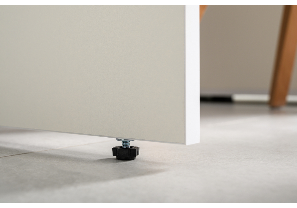 Письменный стол Опра белый шагрень / дуб золотой craft