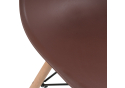Пластиковый стул Eames PC-015 brown