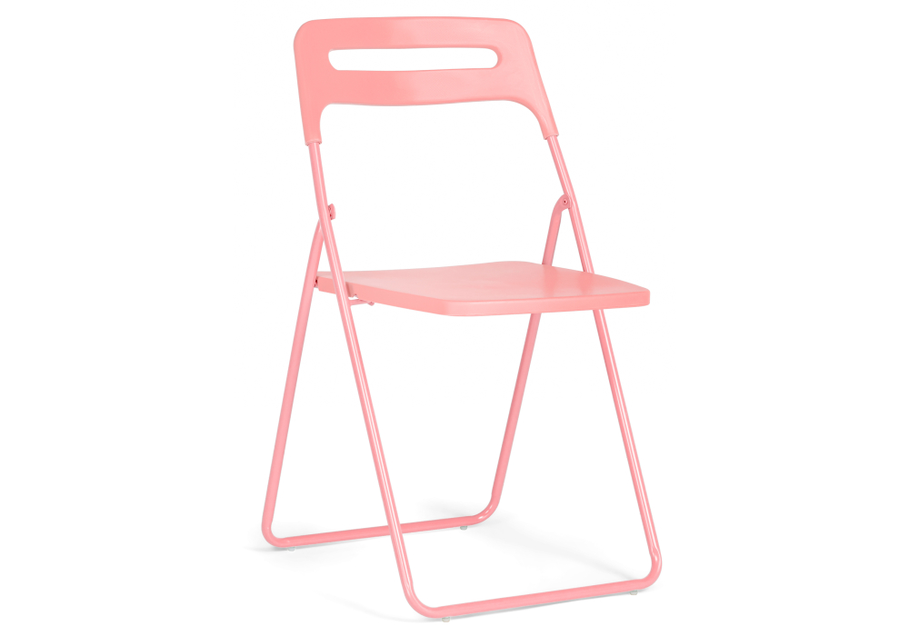 Пластиковый стул Fold складной pink