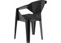 Пластиковый стул Гекса черный