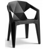 Пластиковый стул Гекса черный