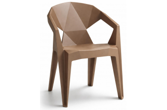 Пластиковый стул Гекса капучино