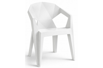 Пластиковый стул Гекса кремовый