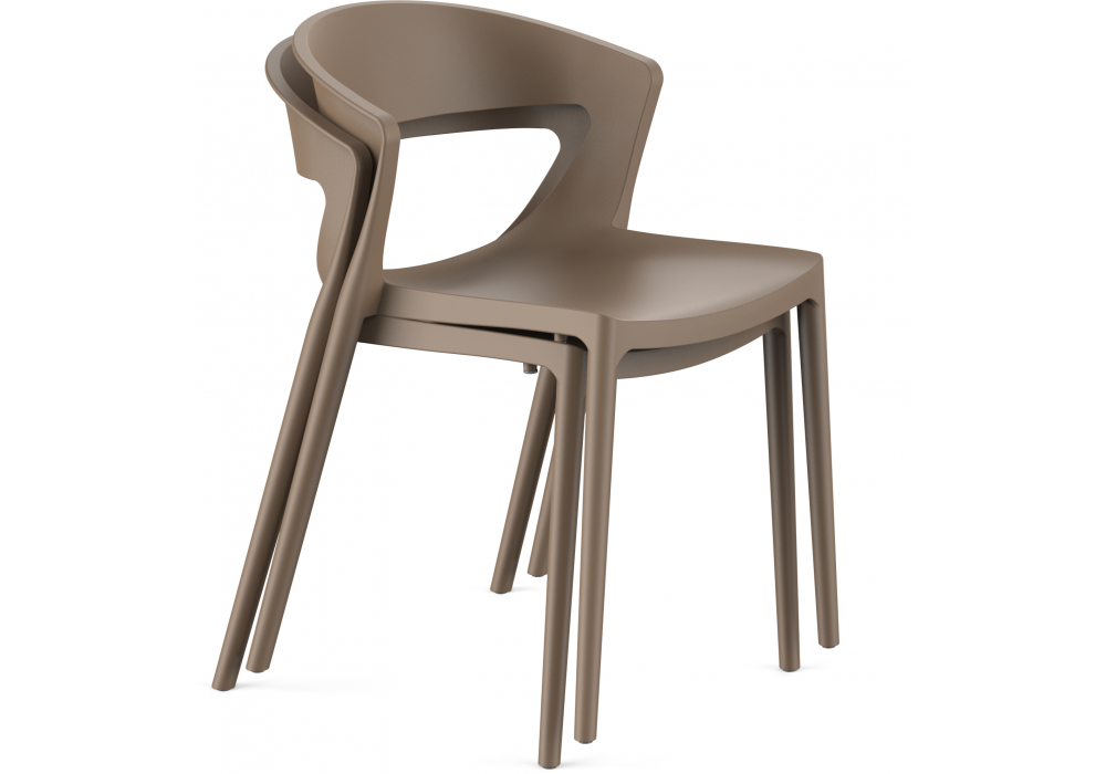 Пластиковый стул Градно капучино