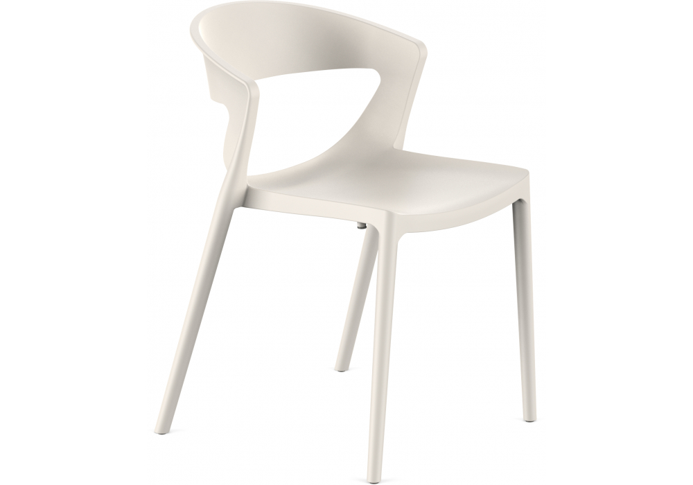 Пластиковый стул Градно светло-бежевый