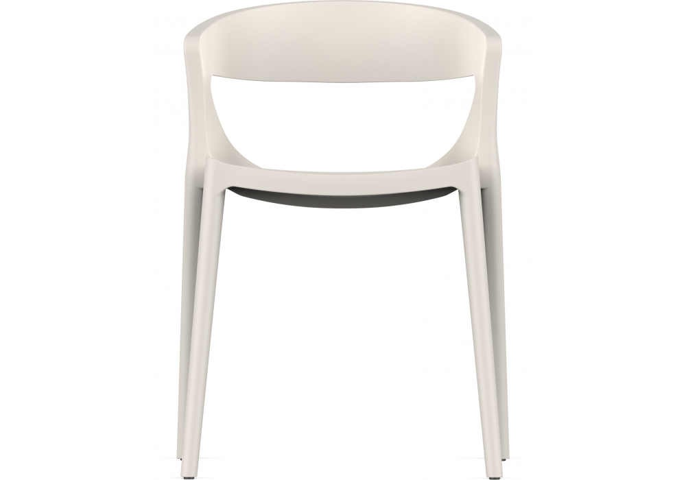Пластиковый стул Градно светло-бежевый