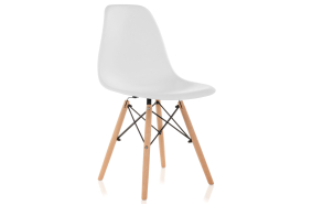 Пластиковый стул Eames PC-015 белый