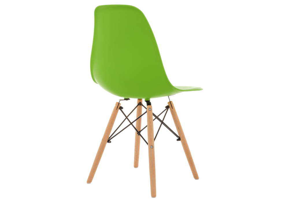 Пластиковый стул Eames PC-015 зеленый