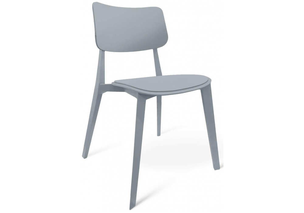 Пластиковый стул Sheffilton SHT-S110-P серый