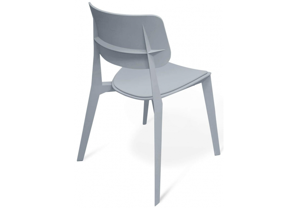 Пластиковый стул Sheffilton SHT-S110-P серый