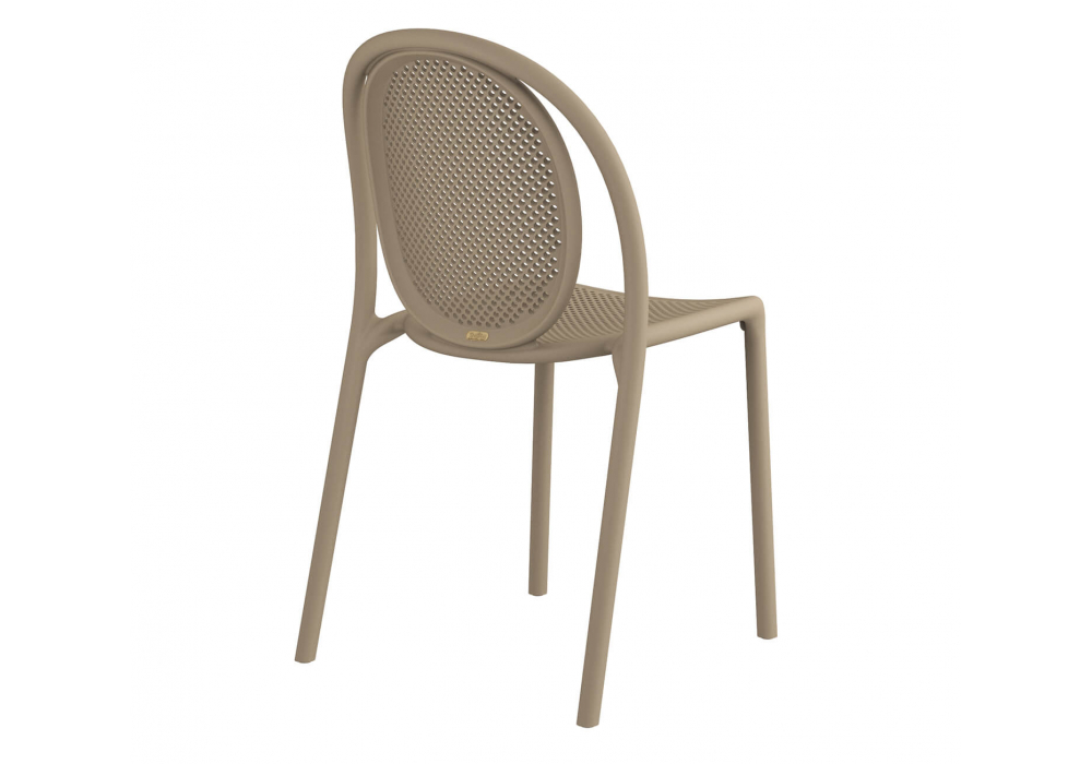 Пластиковый стул Sheffilton SHT-S172 Капучино ral 1019