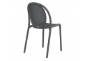 Пластиковый стул Sheffilton SHT-S172 Темно-серый ral 7024