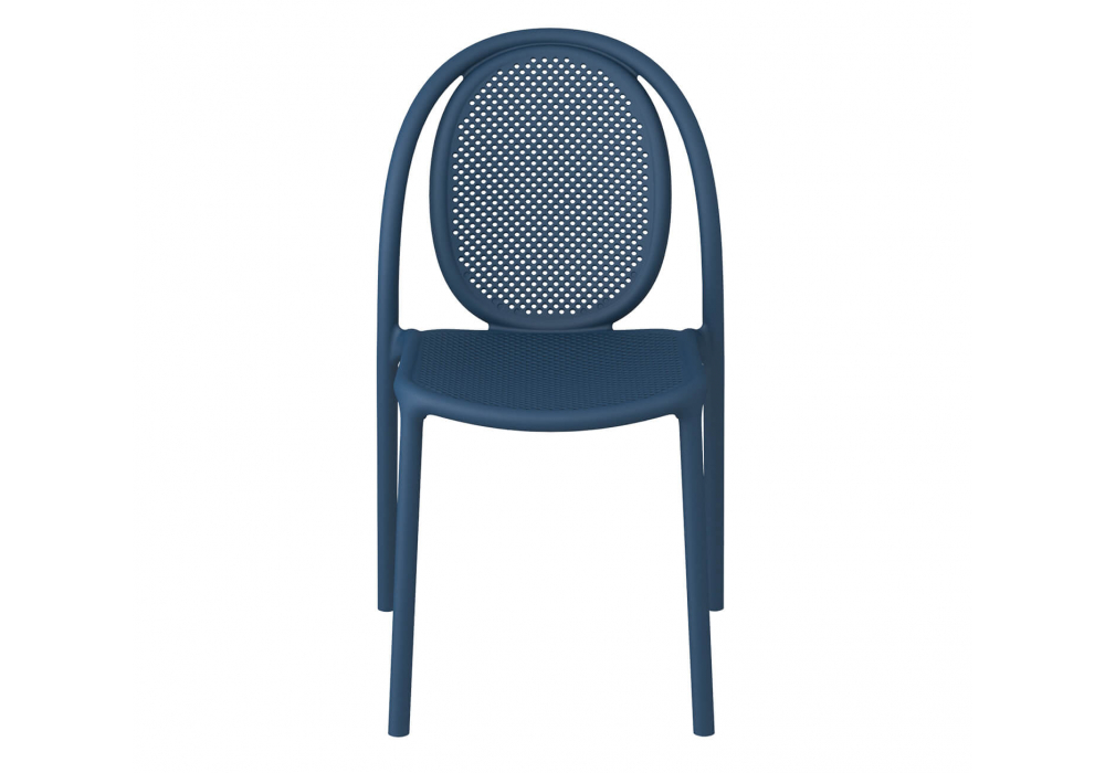 Пластиковый стул Sheffilton SHT-S172 Темно-синий