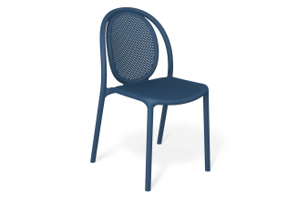 Пластиковый стул Sheffilton SHT-S172 Темно-синий